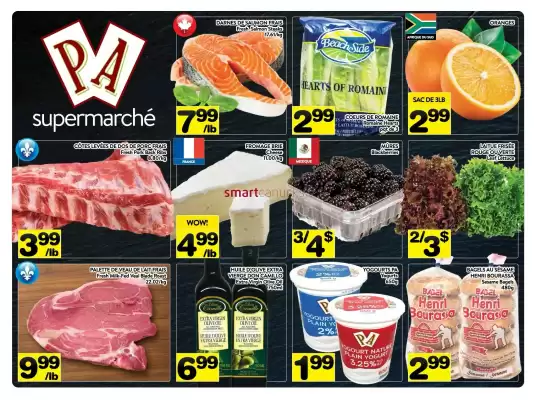 Supermarché PA flyer