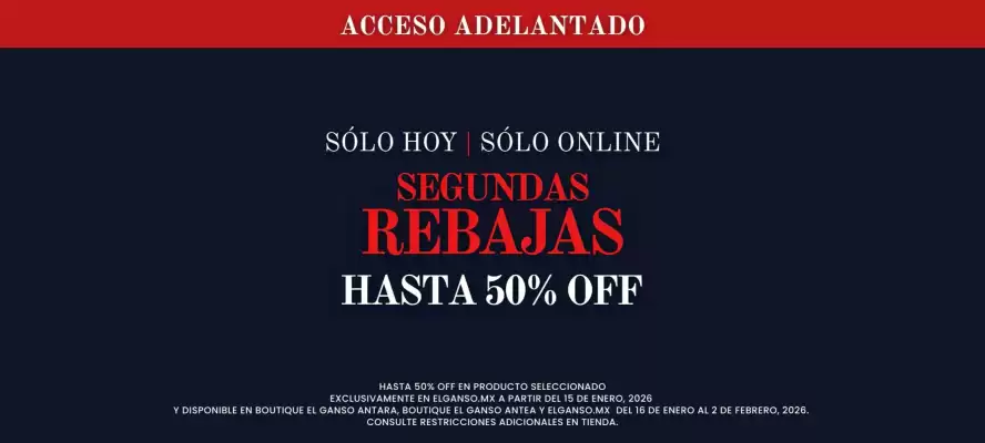 Catálogo El Ganso (válido hasta 2-02)