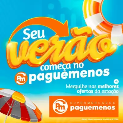 Catálogo Supermercados Pague Menos (válido até 18-01)