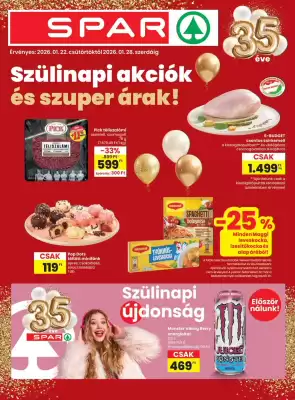 Spar akciós újság