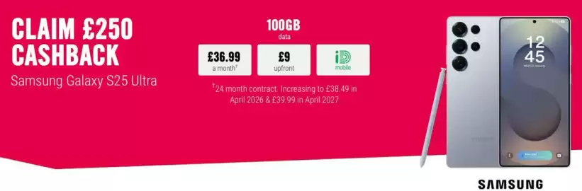 Carphone Warehouse leaflet Page 2