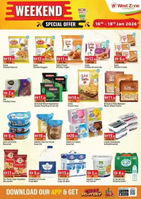 West Zone Supermarket catalogue (valid until 18-01)