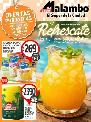 Catálogo Supermercados Malambo (válido hasta 29-01)