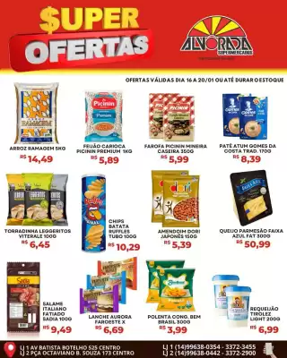 Catálogo Alvorada Supermercados (válido até 20-01)