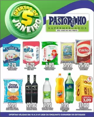 Catálogo Supermercado Pastorinho (válido até 21-01)