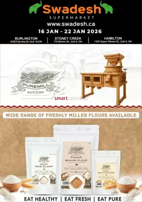 Swadesh Supermarket flyer (valid until 22-01)