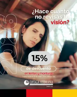 Catálogo Óptica Alemana (válido hasta 31-01)