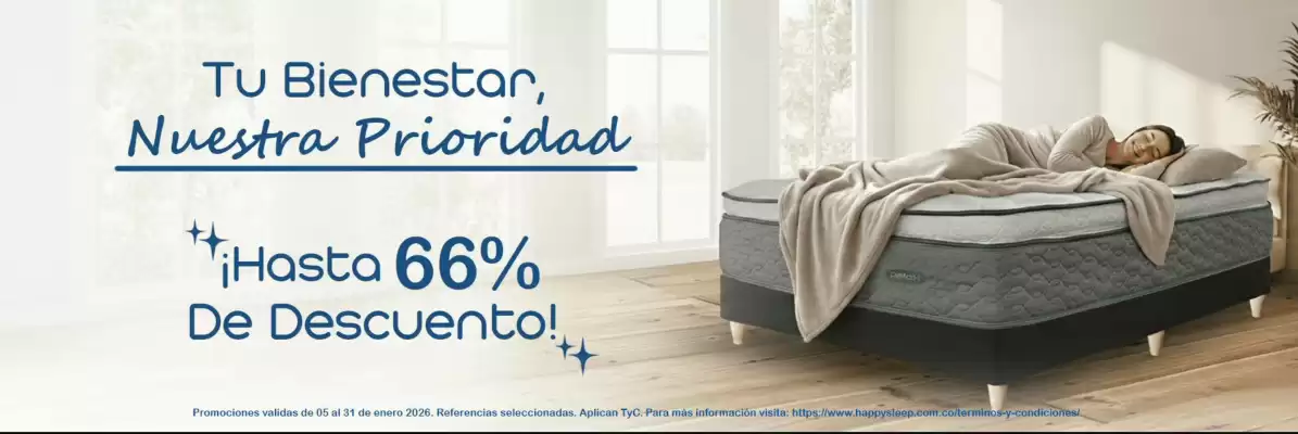 Catálogo Happy Sleep (válido hasta 31-01)