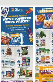 Giant Food weekly ad week 3 Page 1