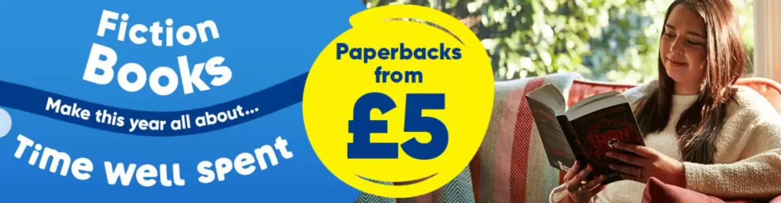 The Works leaflet (valid until 23-01)