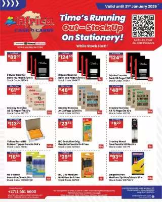 Africa Cash and Carry catalogue (valid until 31-01)