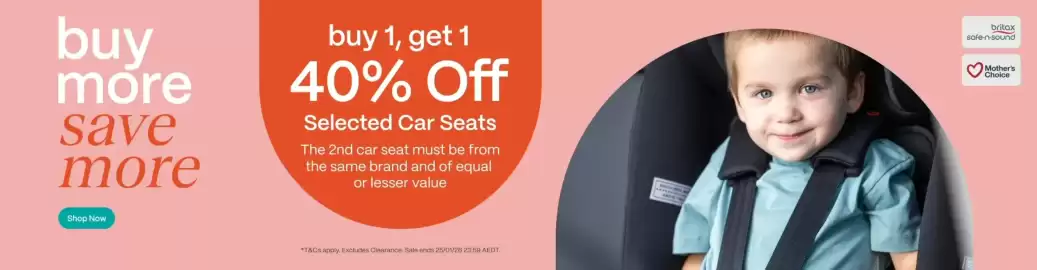 Baby Bunting catalogue Page 1