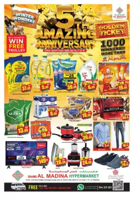 Al Madina Hypermarket catalogue (valid until 18-01)