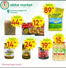 Abbe Market reklamblad Sida 1