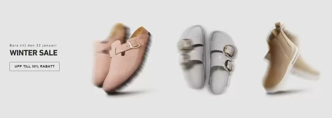Birkenstock reklamblad (giltig till och med 31-01)