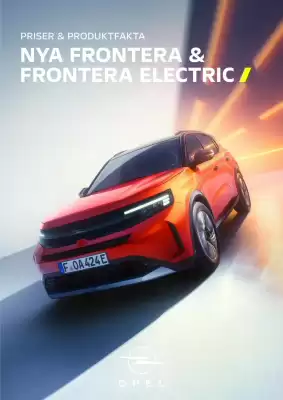 Opel reklamblad (giltig till och med 30-01)