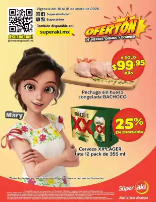 Folleto Super Aki (válido hasta 18-01)