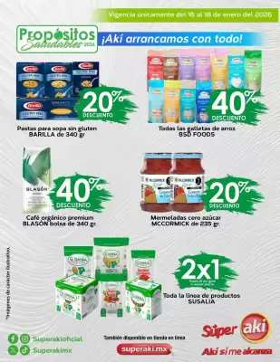 Folleto Super Aki (válido hasta 18-01)