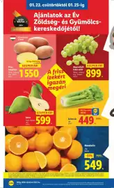 Lidl akciós újság hét 4 Oldal 2