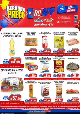 Catálogo Supermercados Mateus (válido até 17-01)