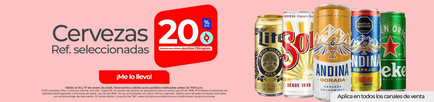 Catálogo Olímpica (válido hasta 17-01)