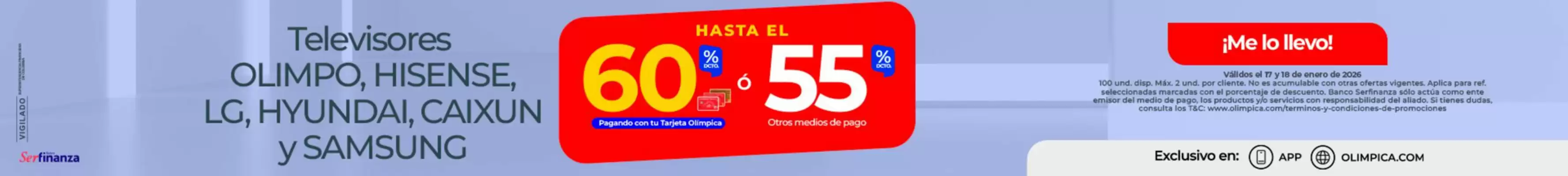 Catálogo Olímpica (válido hasta 18-01)