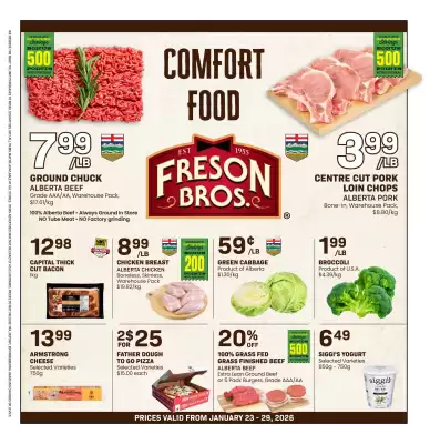 Freson Bros flyer (valid until 29-01)