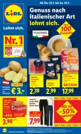 Lidl Flugblatt woche 4 Seite 1