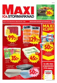 ICA Maxi reklamblad vecka 4 Sida 1