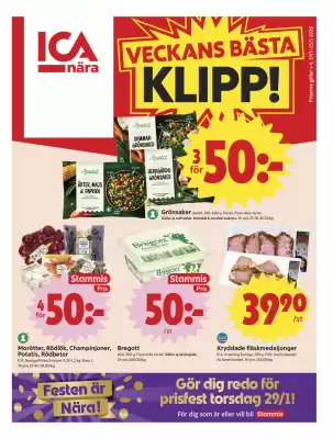 ICA Nära reklamblad (giltig till och med 25-01)