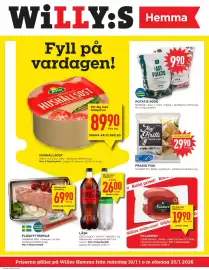 Willys Hemma reklamblad vecka 4 Sida 1