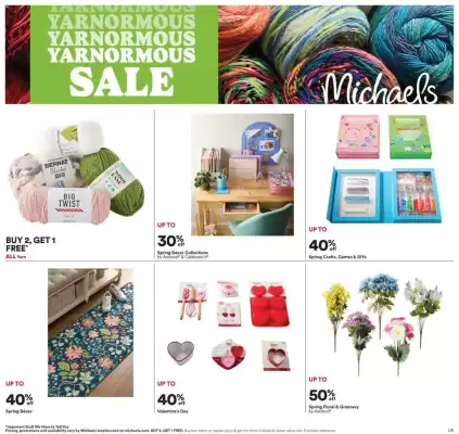 Michaels weekly ad (valid until 24-01)