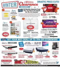 ABC Warehouse weekly ad week 4 Page 1
