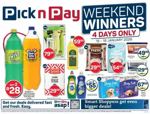 Pick n Pay Liquor catalogue (valid until 18-01)