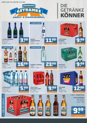 Getränke Lehmann Prospekt (gültig bis 31-01)