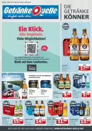 Getränke Quelle Prospekt Seite 1