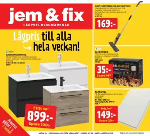 Jem&Fix reklamblad Sida 1