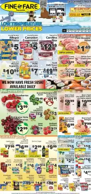 Fine Fare circular (valid until 24-01)