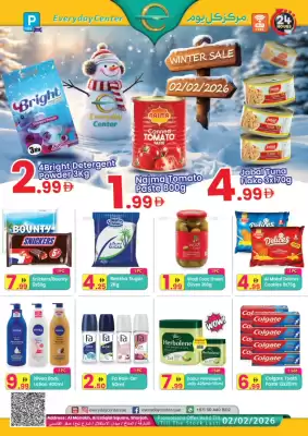 Everyday Center catalogue (valid until 2-02)