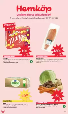 Hemköp reklamblad (giltig till och med 25-01)