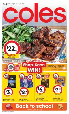 Coles catalogue (valid until 27-01)