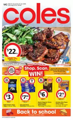 Coles catalogue (valid until 27-01)