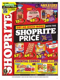 Shoprite catalogue Page 1