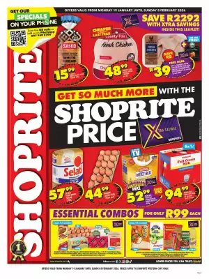 Shoprite catalogue (valid until 8-02)