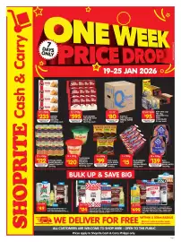 Shoprite catalogue week 4 Page 1