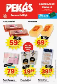 Pekås reklamblad vecka 4 Sida 1