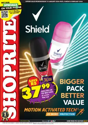 Shoprite catalogue (valid until 8-02)