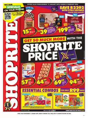 Shoprite catalogue (valid until 8-02)