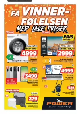 POWER kundeavis (gyldig til 25-01)