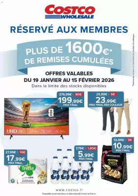 Catalogue Costco (valable jusqu'au 15-02)